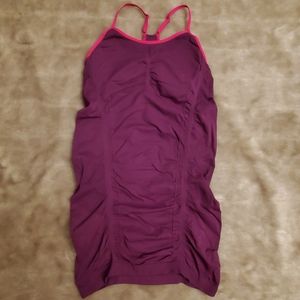 $5 w/$15+ Bundle MPG ruched sides tennis dress removable pads